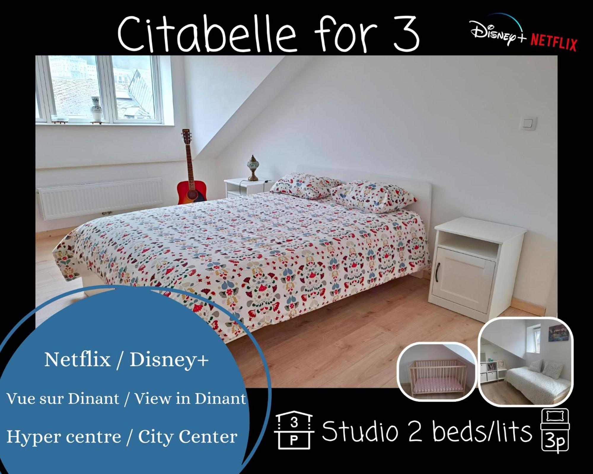 O Reflets - Citabelle For 3 - Studio 2 Beds View "Citadelle" دينانت المظهر الخارجي الصورة